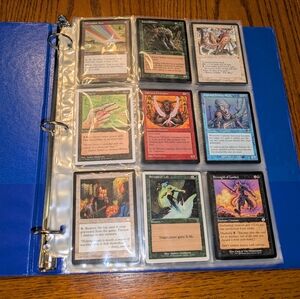 Magic Cards Binder MTG Collection Magic The Gathering Trading Cards Lot WOTC